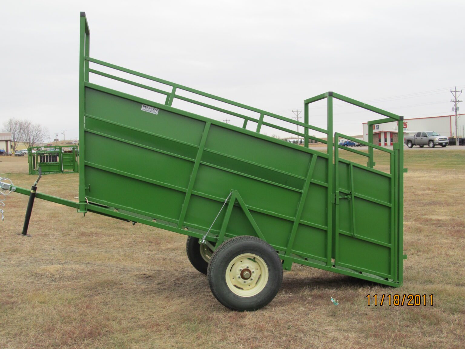 All Purpose Portable Livestock Loading Chute - Real Tuff